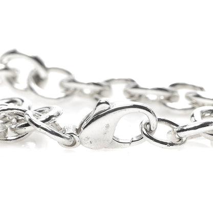 Tiffany Sterling Silver Heart Tag Charm Bracelet 4 of 5
