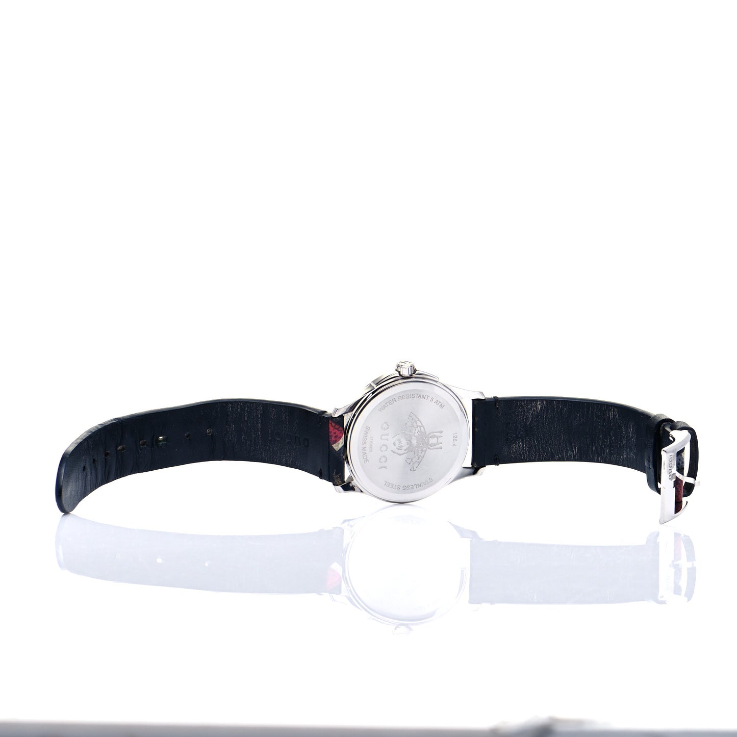 Stainless Steel Calfskin 38mm Le Marche Des Merveilles Snake Quartz Watch Black