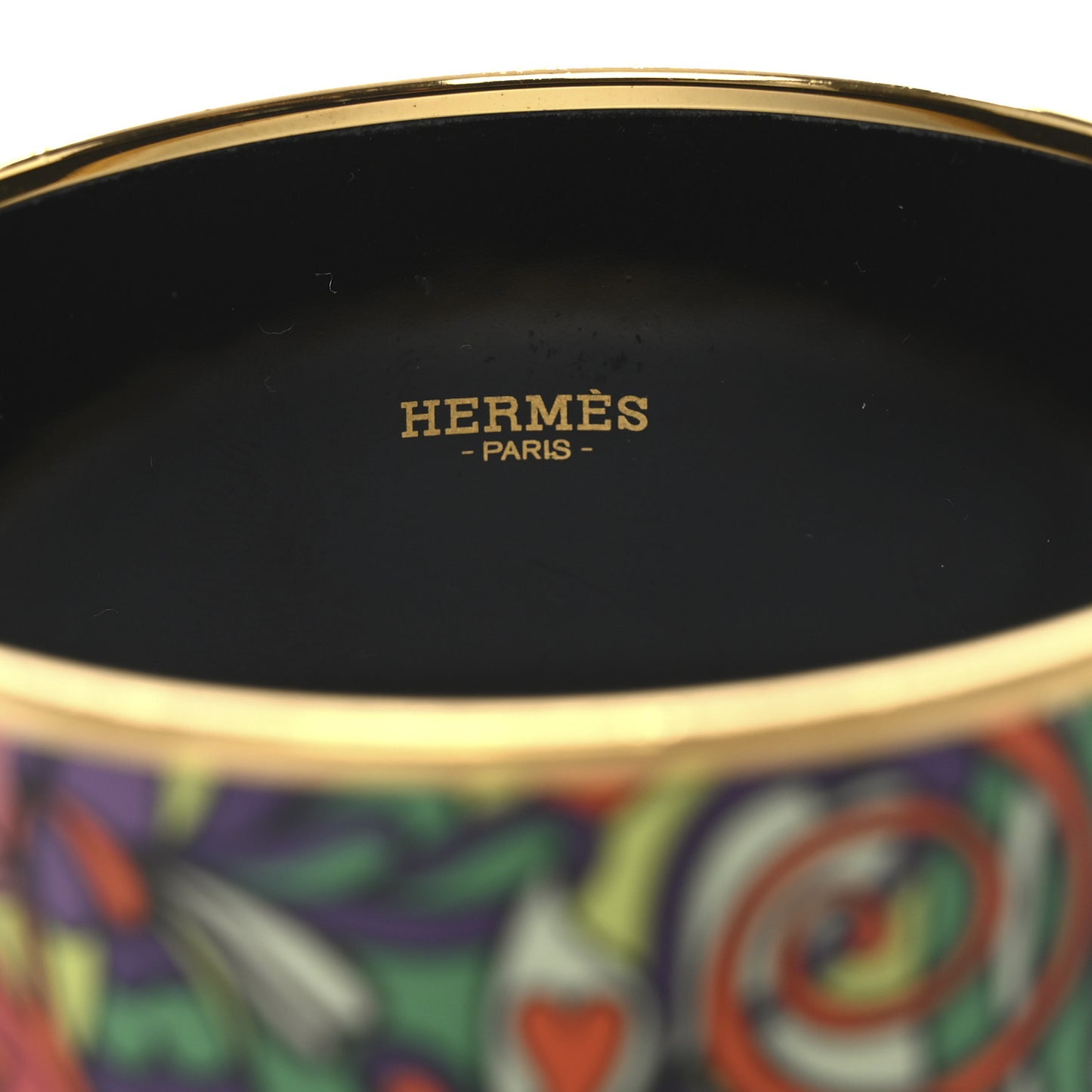 Enamel Printed Extra Wide L'Ivresse De L'Infini Bracelet 70