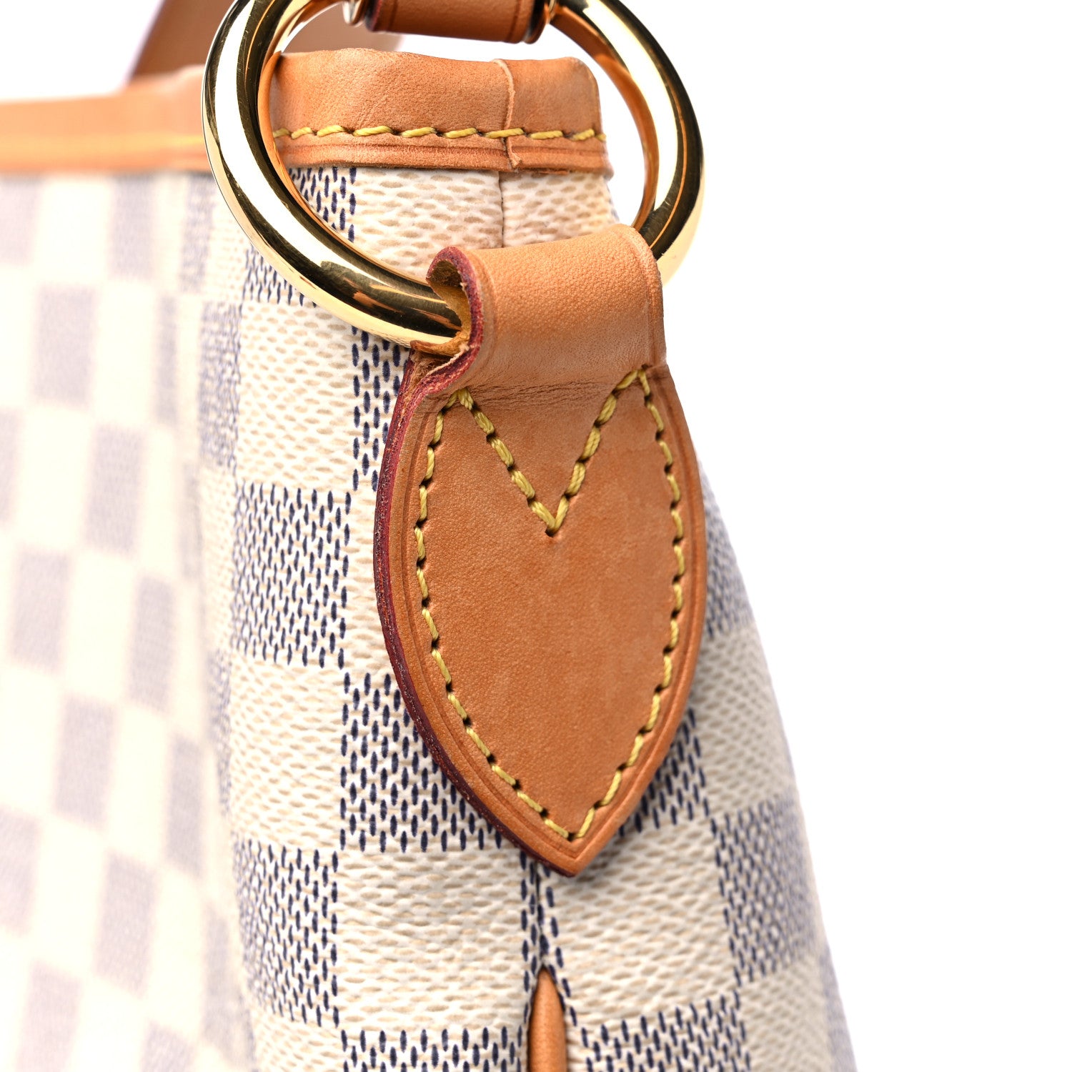Louis Vuitton Damier Azur Delightful MM Rose Ballerine 11 of 14