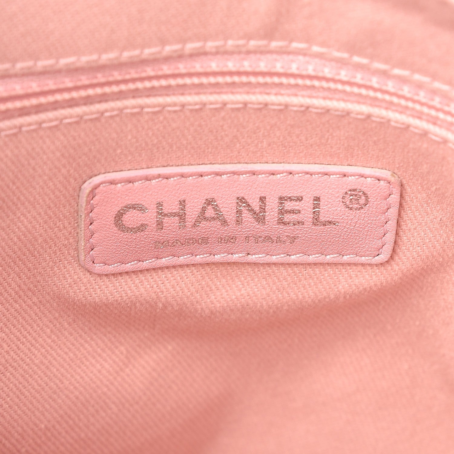Chanel Woven Straw Raffia Small Deauville Messenger Light Pink 6 of 7