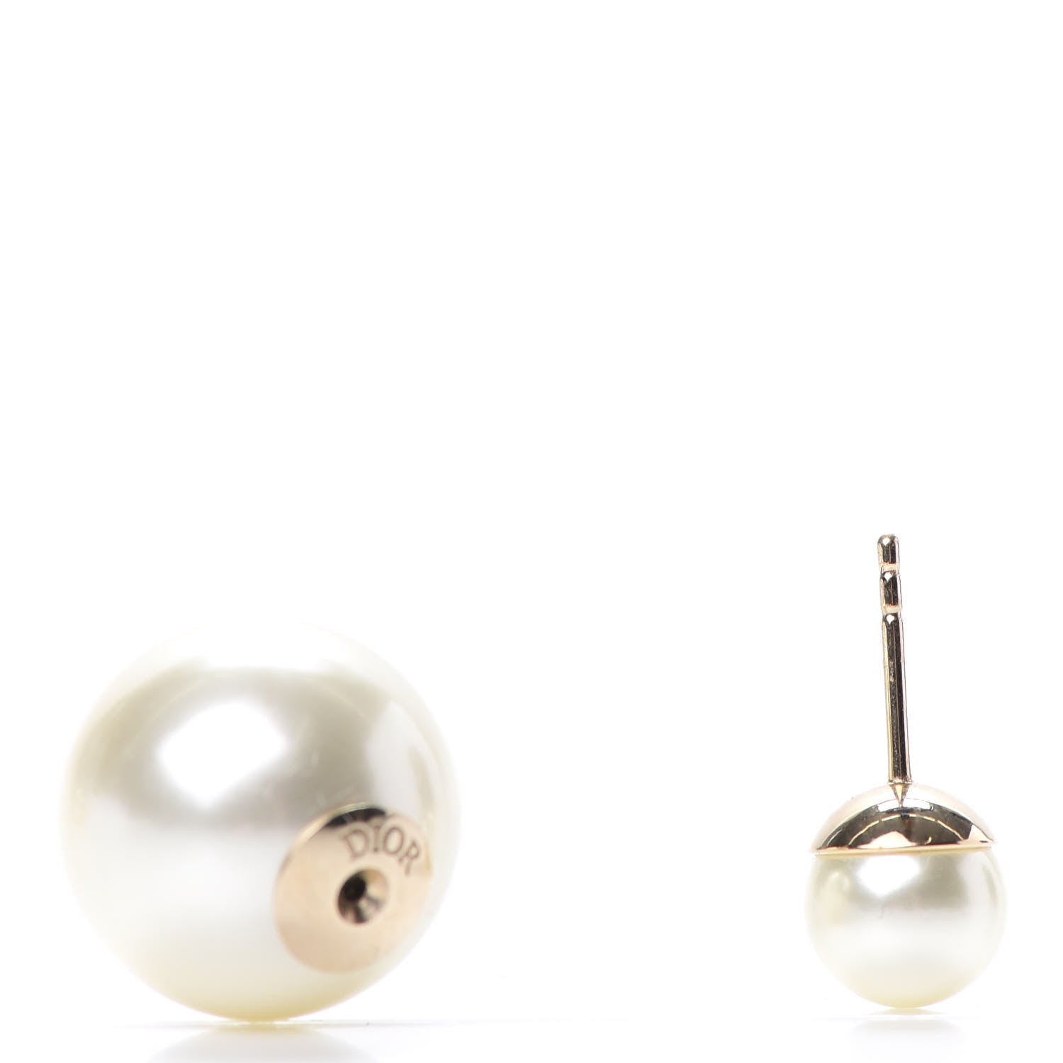 Christian Dior Pearl Mise En Dior Tribal Earrings 3 of 5