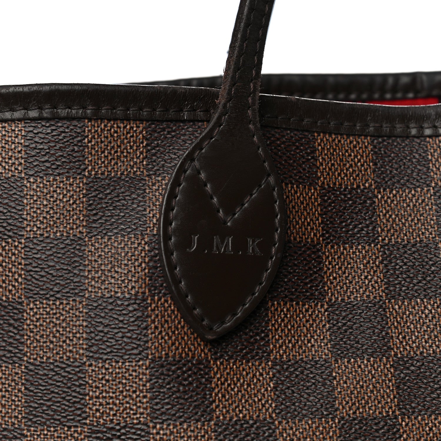 Louis Vuitton Damier Ebene Neverfull MM 25 of 26
