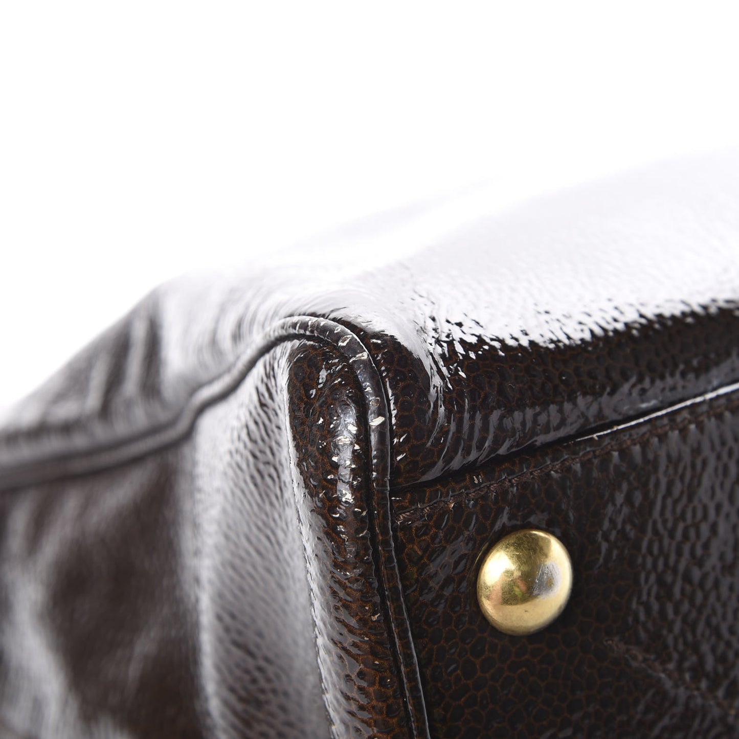 Patent Medium Majorelle Brown