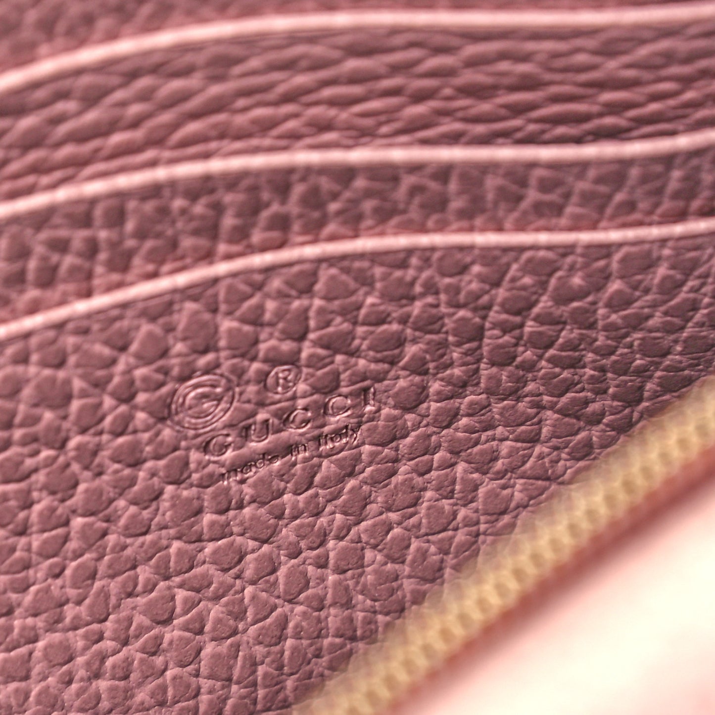 Dollar Calfskin Medium Betty Chain Wallet Soft Pink
