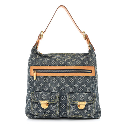Louis Vuitton Denim Baggy GM Blue 1 of 17