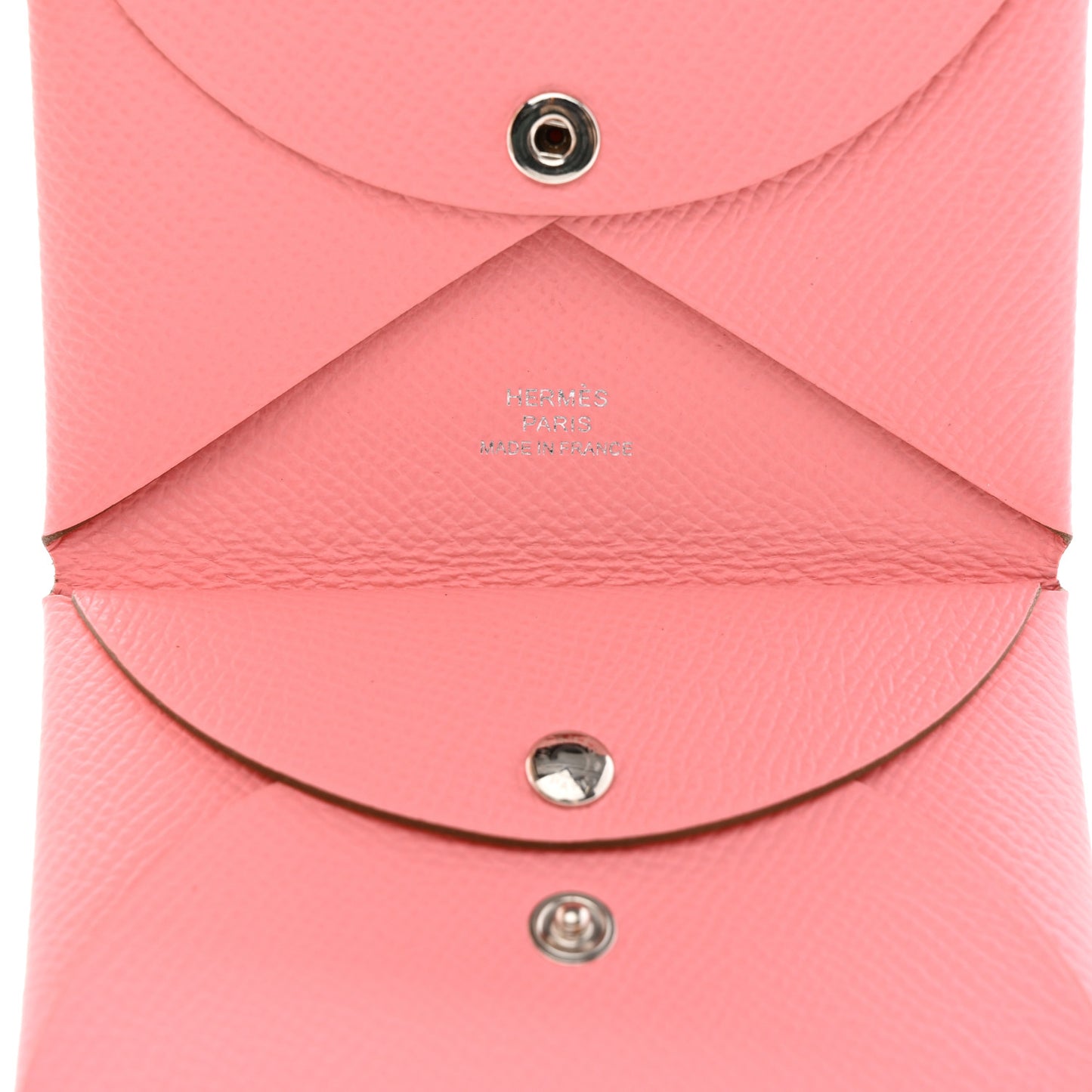 Epsom Calvi Duo Card Case Rose Confetti