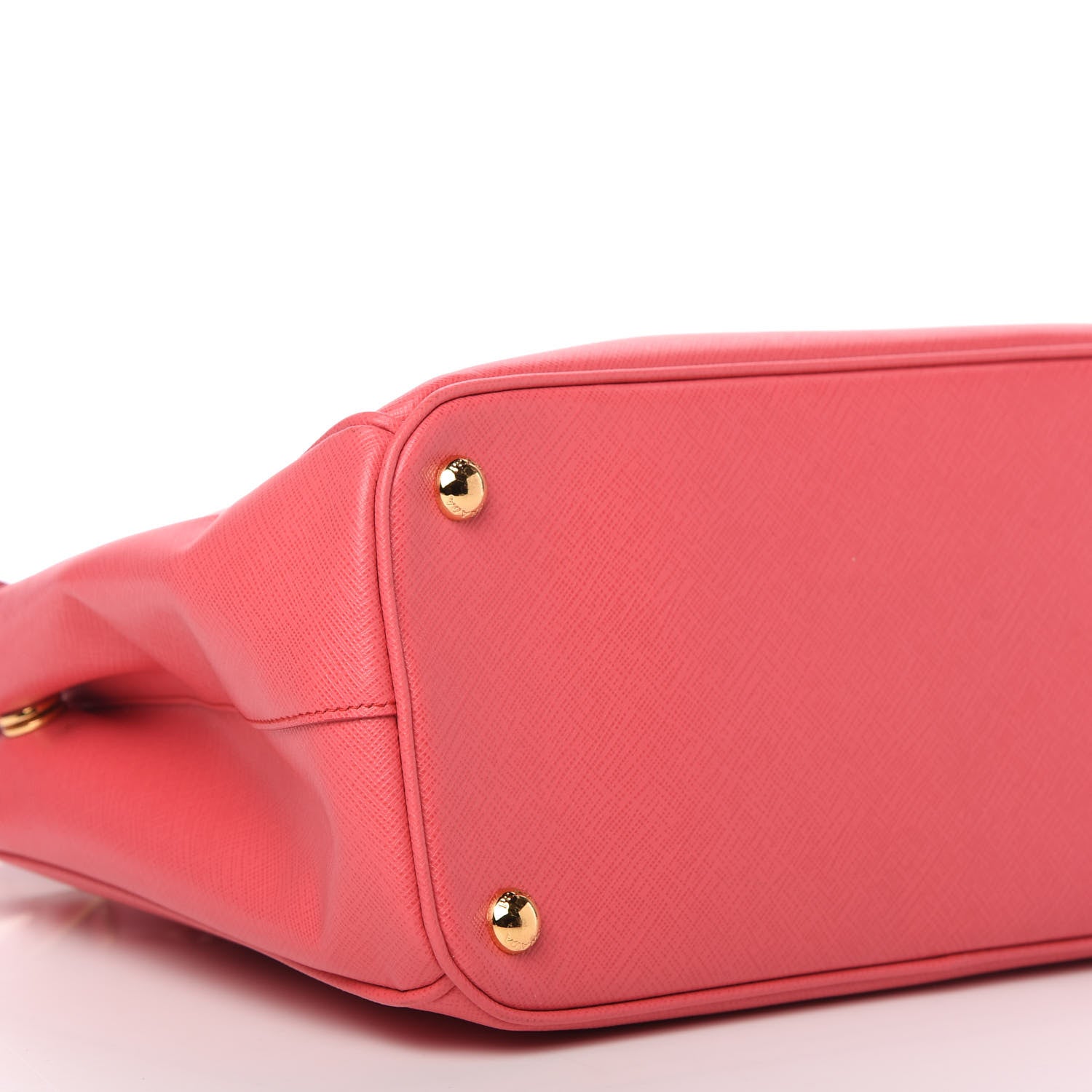 Prada Saffiano Small Galleria Double Zip Tote Fragola 6 of 10