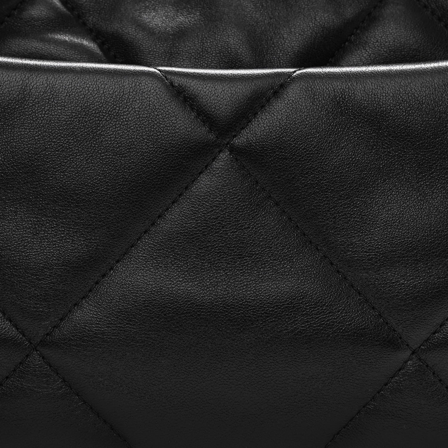 Chanel Goatskin Quilted Medium Chanel 19 Flap Black 12 of 14