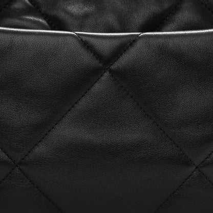 Chanel Goatskin Quilted Medium Chanel 19 Flap Black 12 of 14