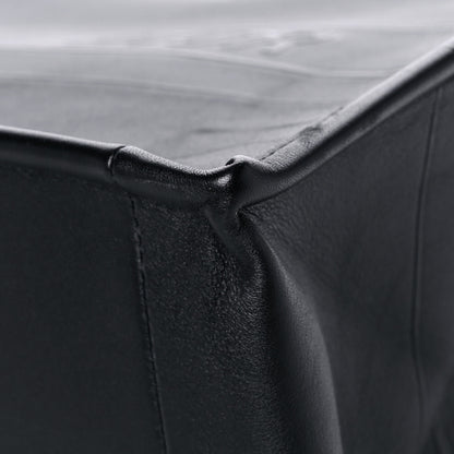Christian Dior Calfskin Embossed Medium Book Tote Black 10 of 13