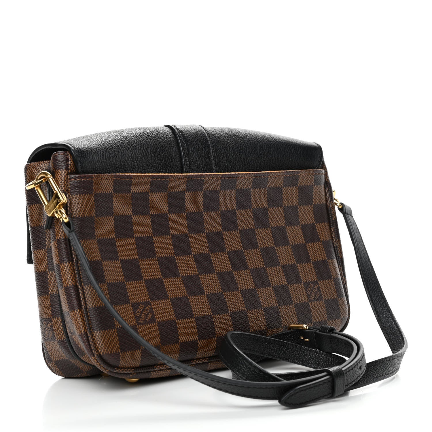 Louis Vuitton Damier Ebene Clapton Black 2 of 4