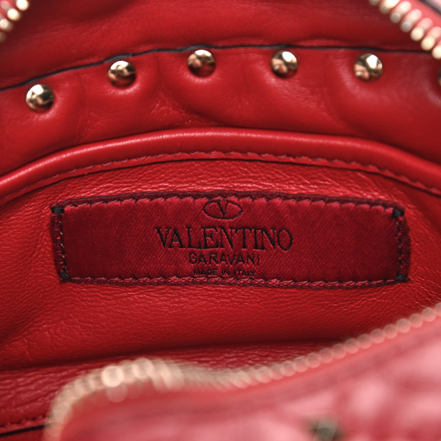 Valentino Garavani Nappa Rockstud Spike Camera Bag Rosso Valentino 6 of 10