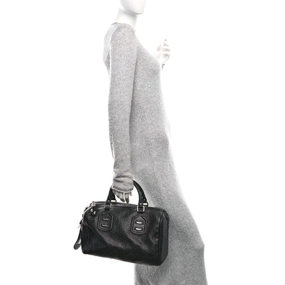 Gucci Guccissima Medium Techno Tag Boston Black 2 of 10