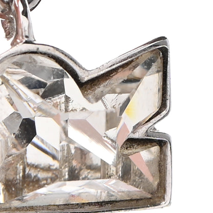 Christian Dior Crystal Logo Bracelet Silver 5 of 5