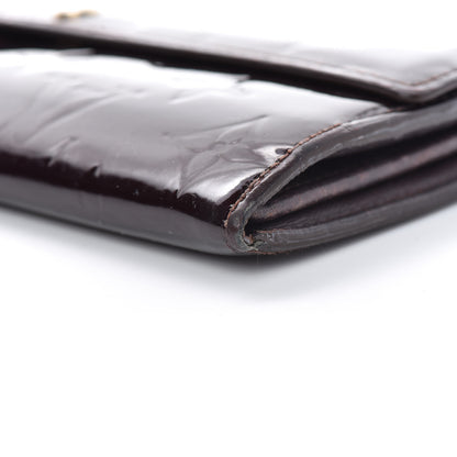 Louis Vuitton Vernis Sarah Wallet Amarante 14 of 16