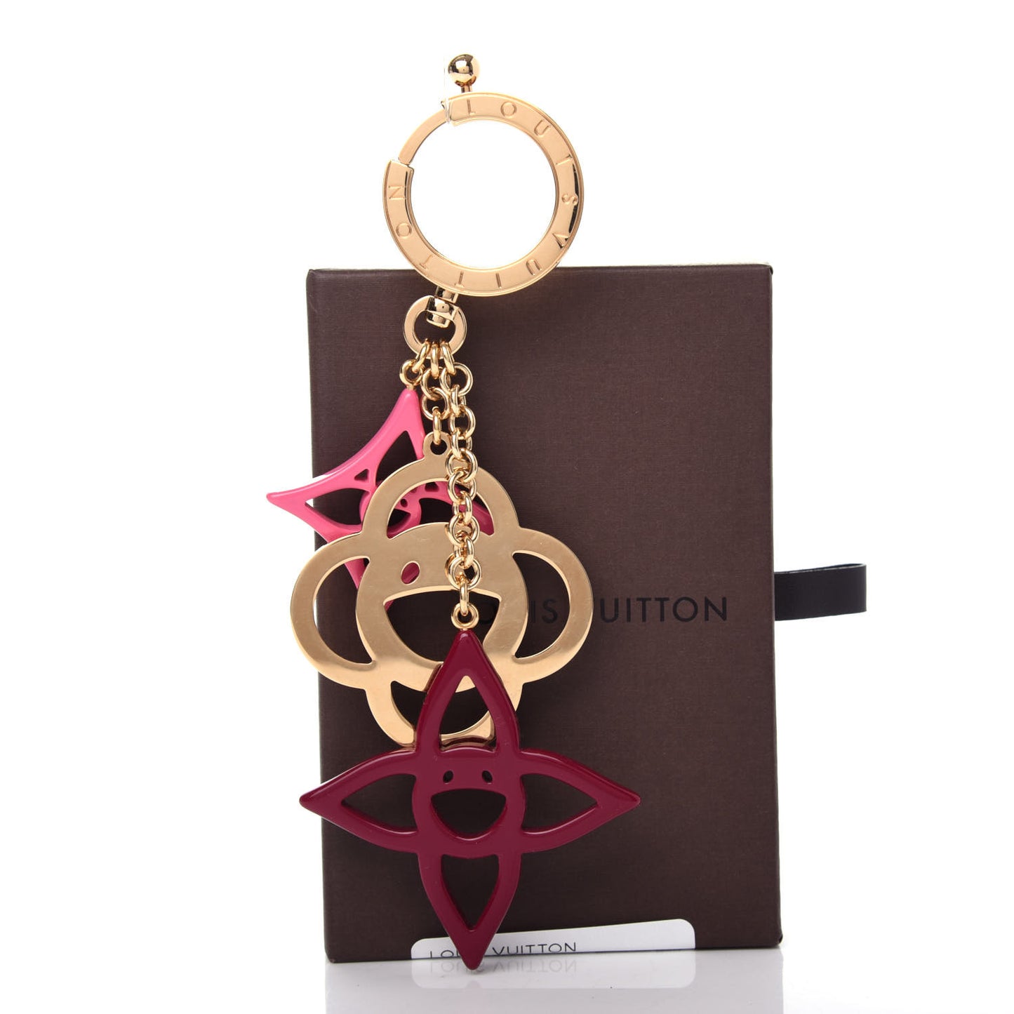 Cosmic Blossom Bag Charm Rose