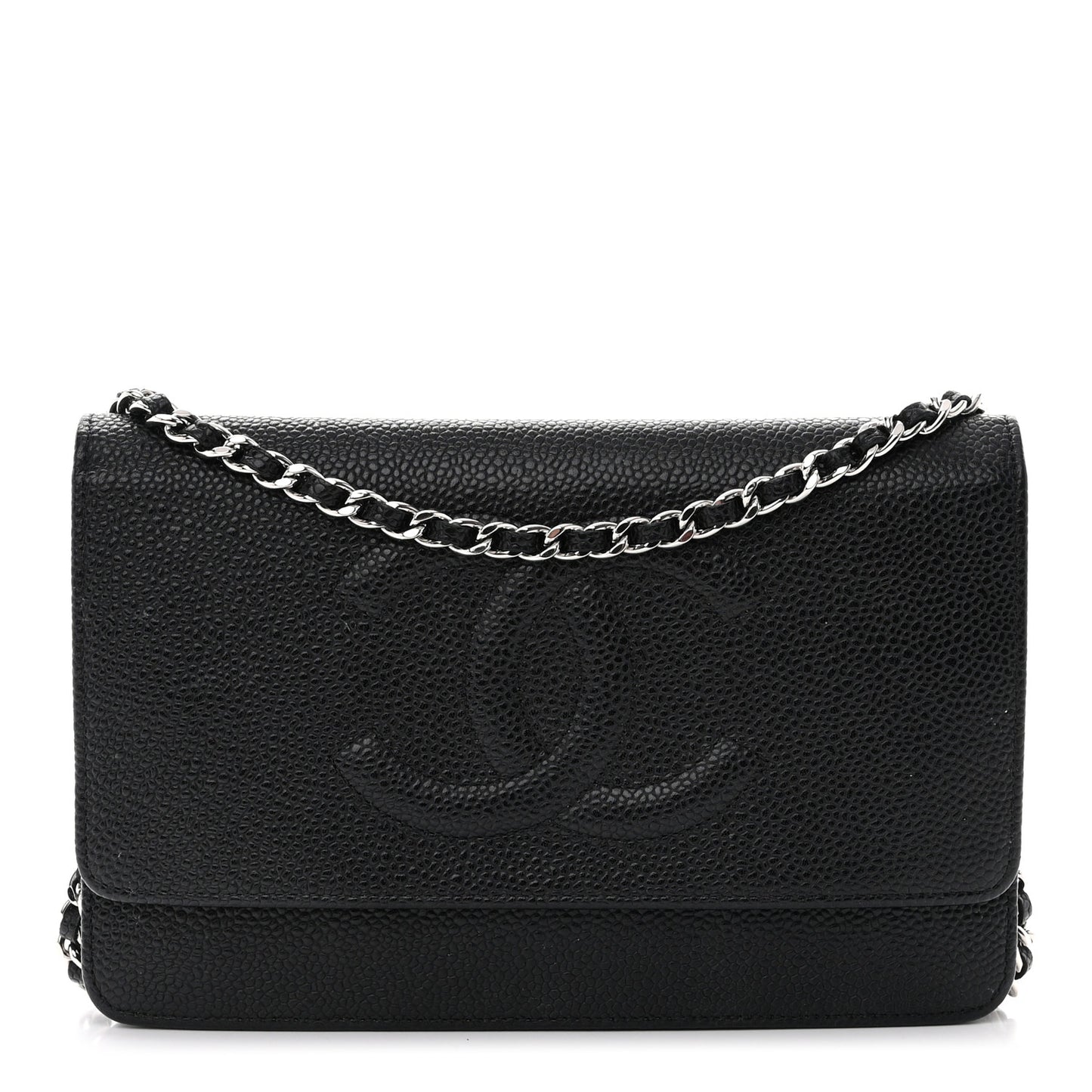Caviar Timeless CC Wallet on Chain WOC Black