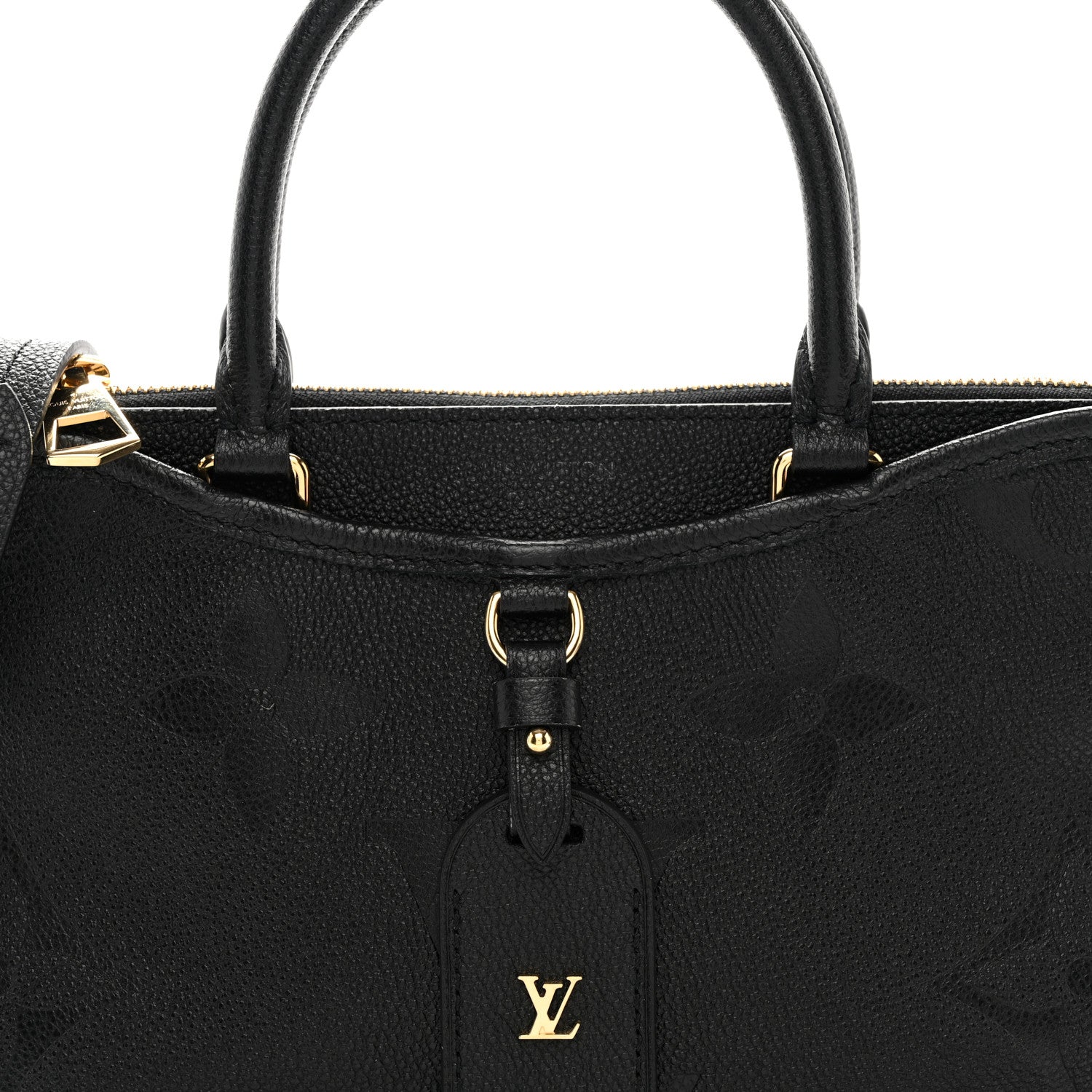 Louis Vuitton Empreinte Monogram Giant Trianon PM Black 7 of 9