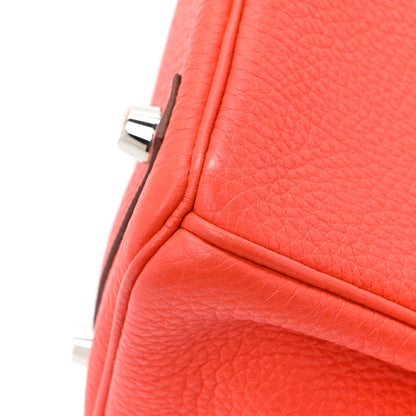 Hermes Togo Birkin 25 Capucine 15 of 17