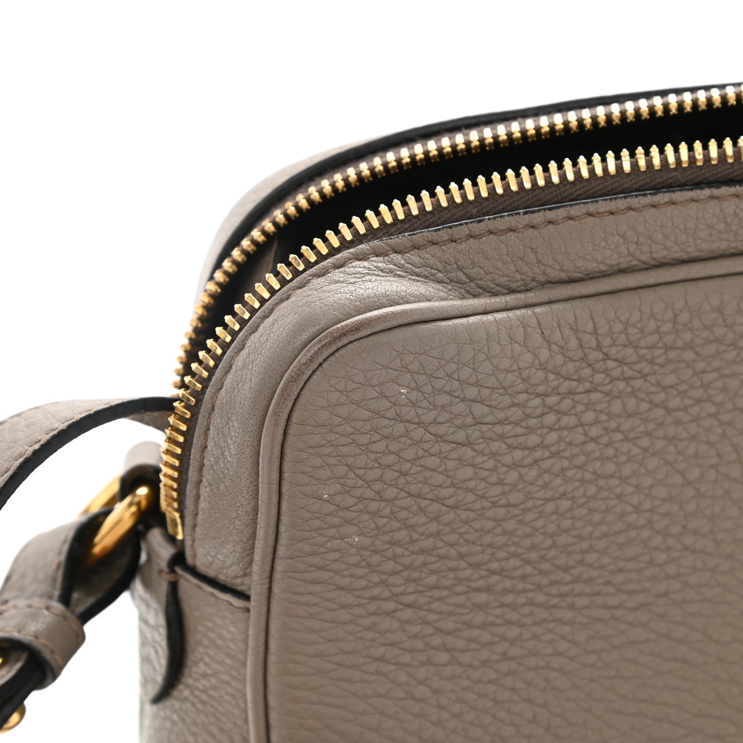 Prada Vitello Daino Medium Double Zip Shoulder Bag Argilla 5 of 14