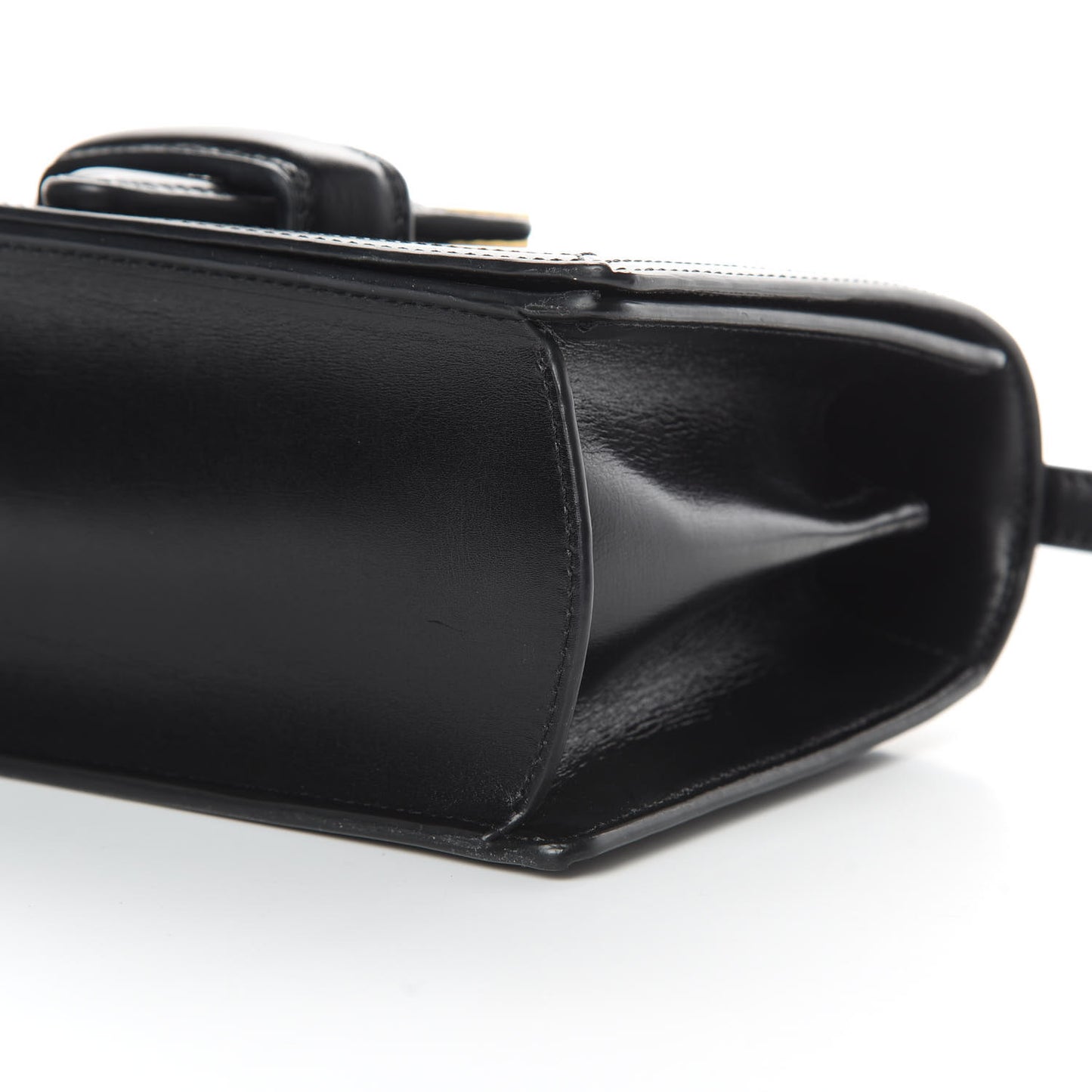 Calfskin Medium Barcelona Shoulder Bag Black