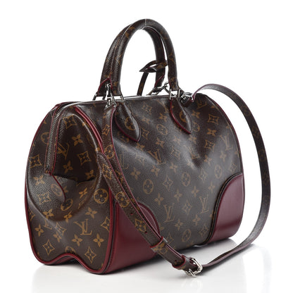 Louis Vuitton Monogram Shine Doc PM Bordeaux 4 of 19