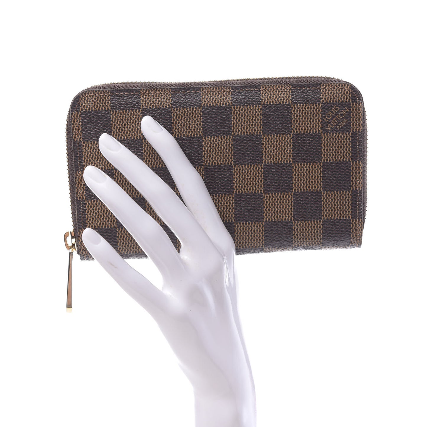 Damier Ebene Zippy Compact Wallet