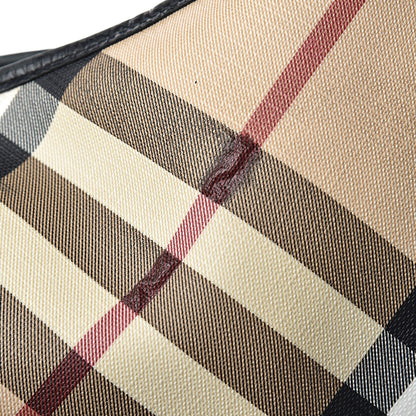 Burberry Supernova Check Large Larkin Hobo Black 13 of 20