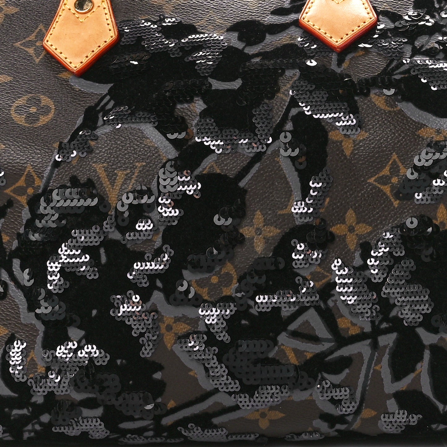 Monogram Fleur De Jais Sequins Speedy 30