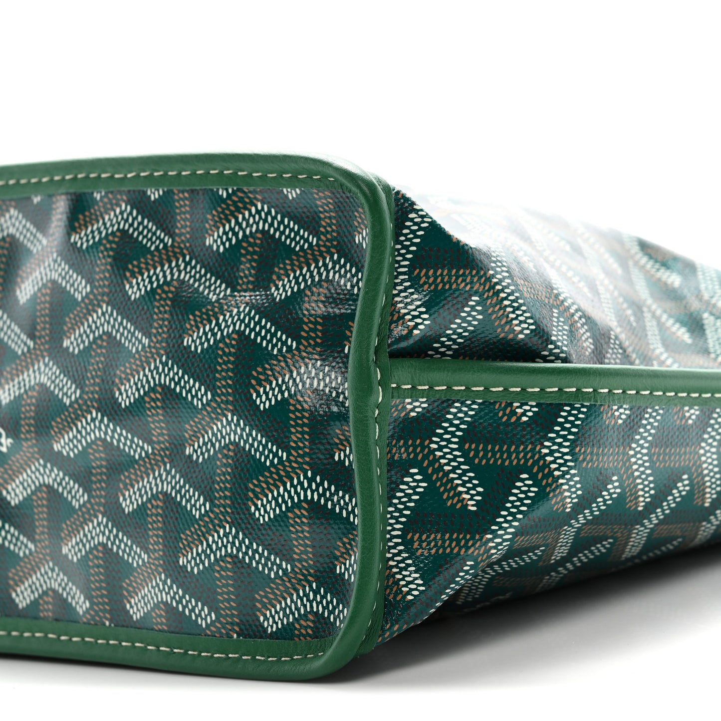 Goyardine Reversible Mini Anjou Green