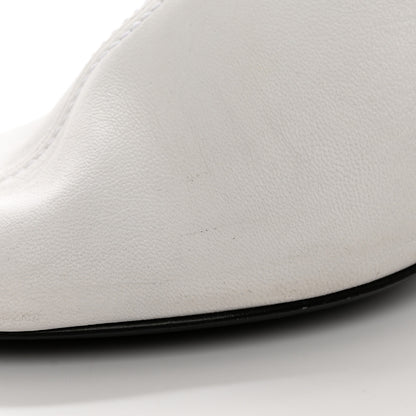 Balenciaga Calfskin Glove 80mm Ankle Boots 37 White 12 of 12