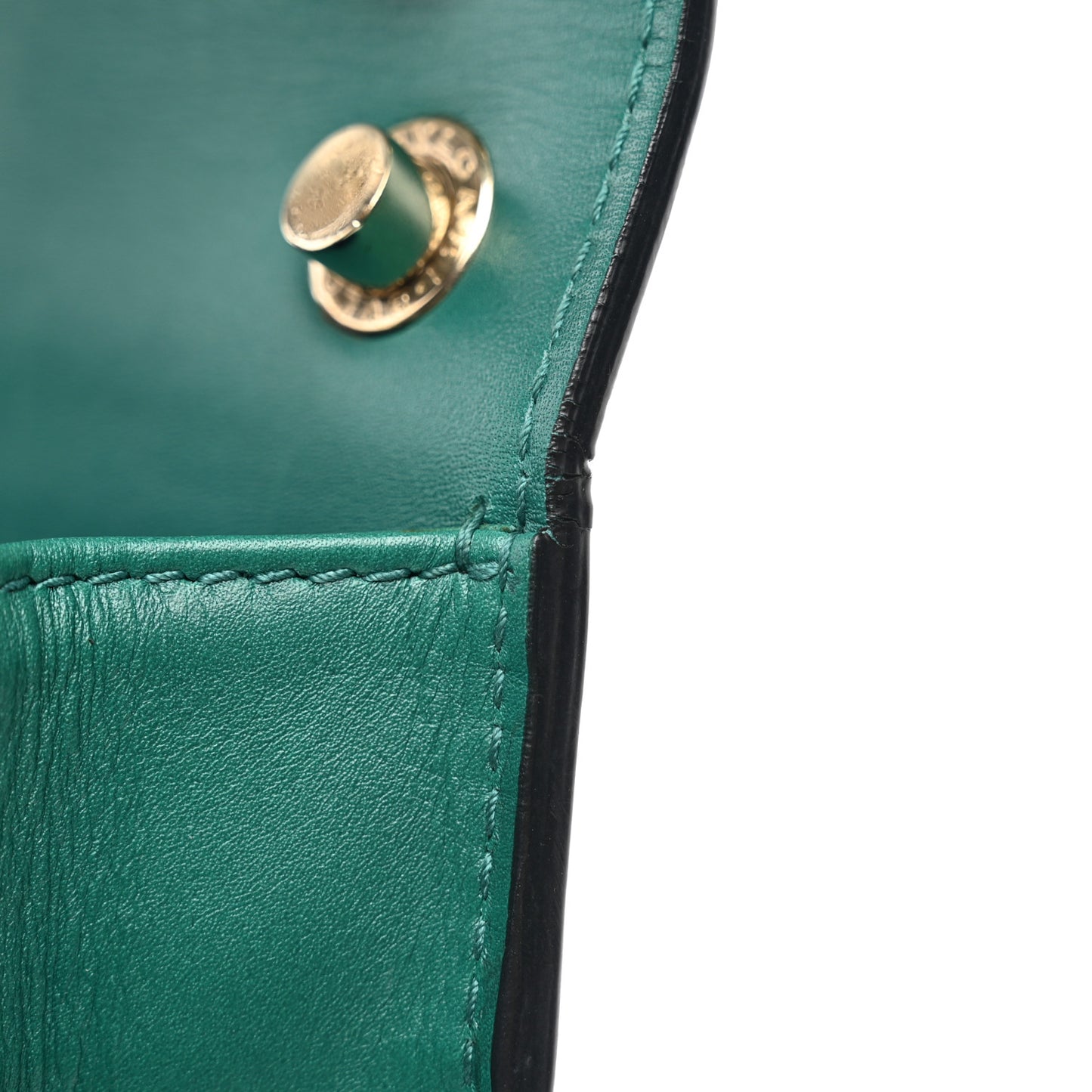 Calfskin Serpenti Forever Shoulder Bag Emerald Green