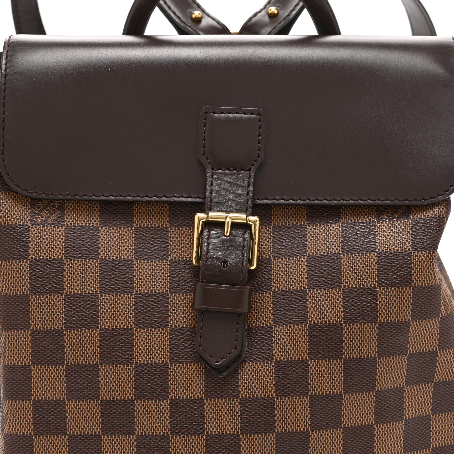 Louis Vuitton Damier Ebene Soho Backpack 7 of 13