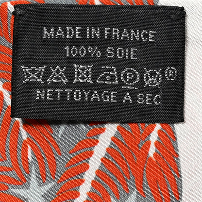 Hermes Silk Le Charme D Orphee Twilly Gris Acier Rose Poudre 4 of 6