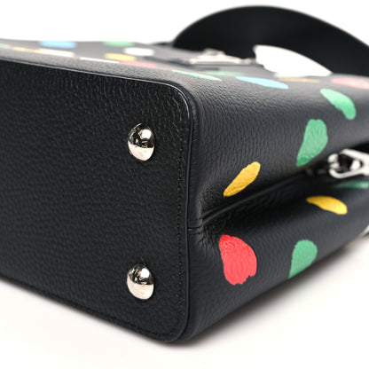 Louis Vuitton LV X YK Taurillon Capucines MM Black 9 of 10