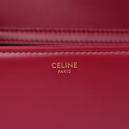 Celine Shiny Calfskin Teen Triomphe Carmin 6 of 11