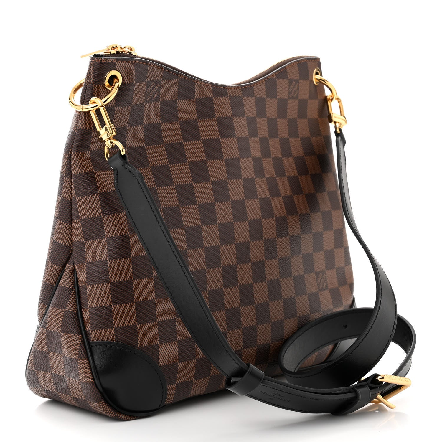 Louis Vuitton Damier Ebene Odeon MM Black 3 of 9