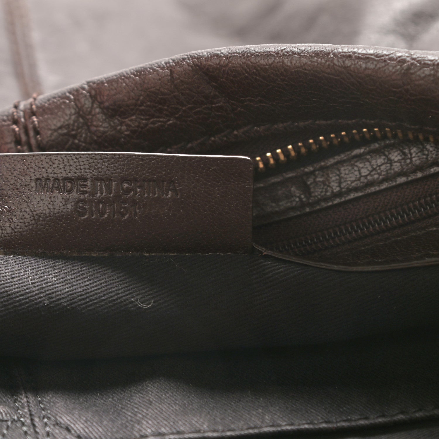 Givenchy Calfskin Zip Top Hobo Brown 7 of 11