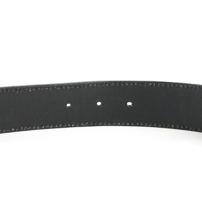 Gucci Calfskin Interlocking G Belt 95 38 Black 5 of 5