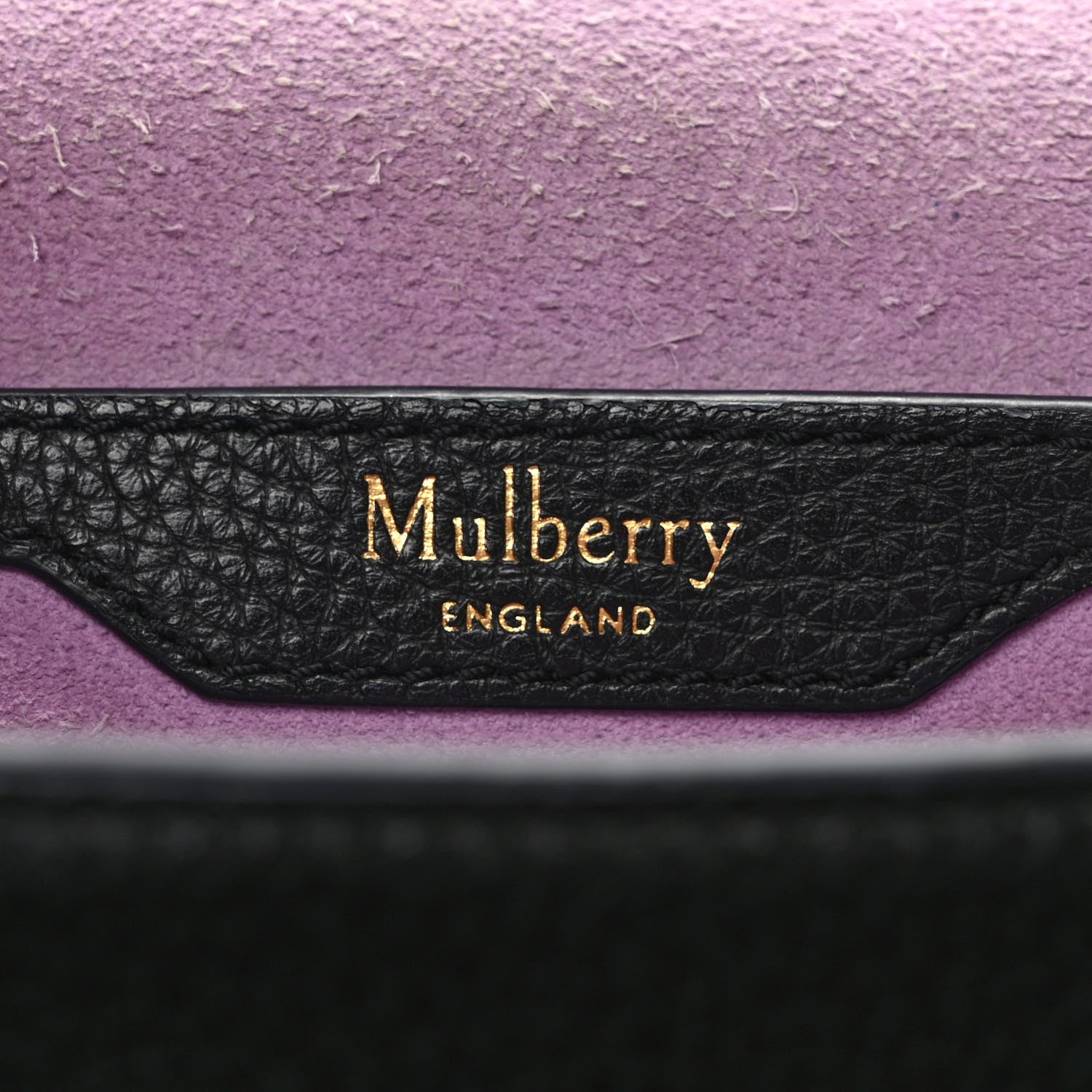 Mulberry Classic Grain Calfskin Embroidered Floral Amberley Satchel Black 6 of 9