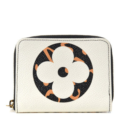 Louis Vuitton Monogram Giant Jungle Zippy Coin Purse Ivory 1 of 6