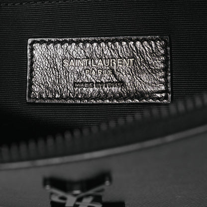 Saint Laurent Grain De Poudre Monogram Monochrome iPad Case Black 7 of 9