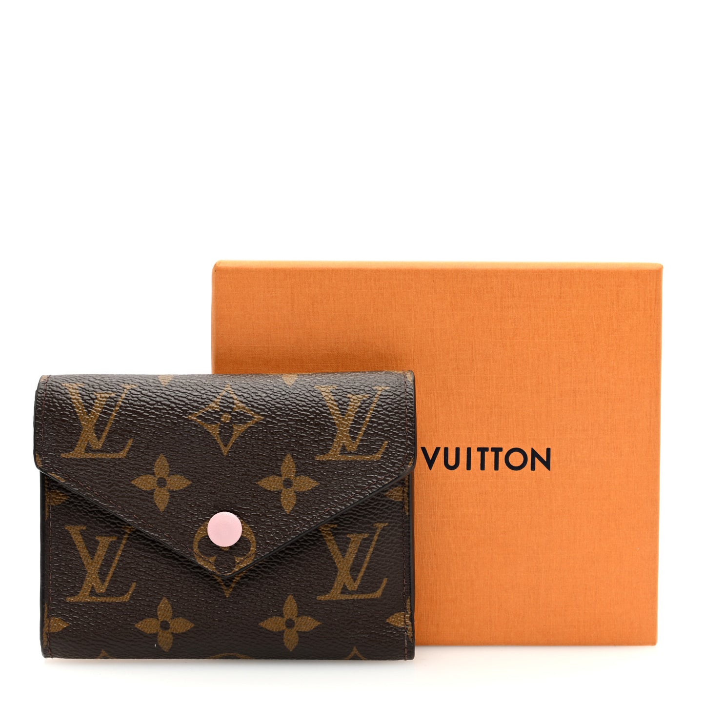 Monogram Victorine Wallet Rose Ballerine