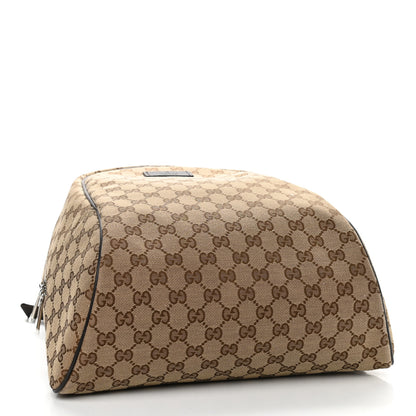 Gucci Monogram Travel Backpack Dark Brown 4 of 9