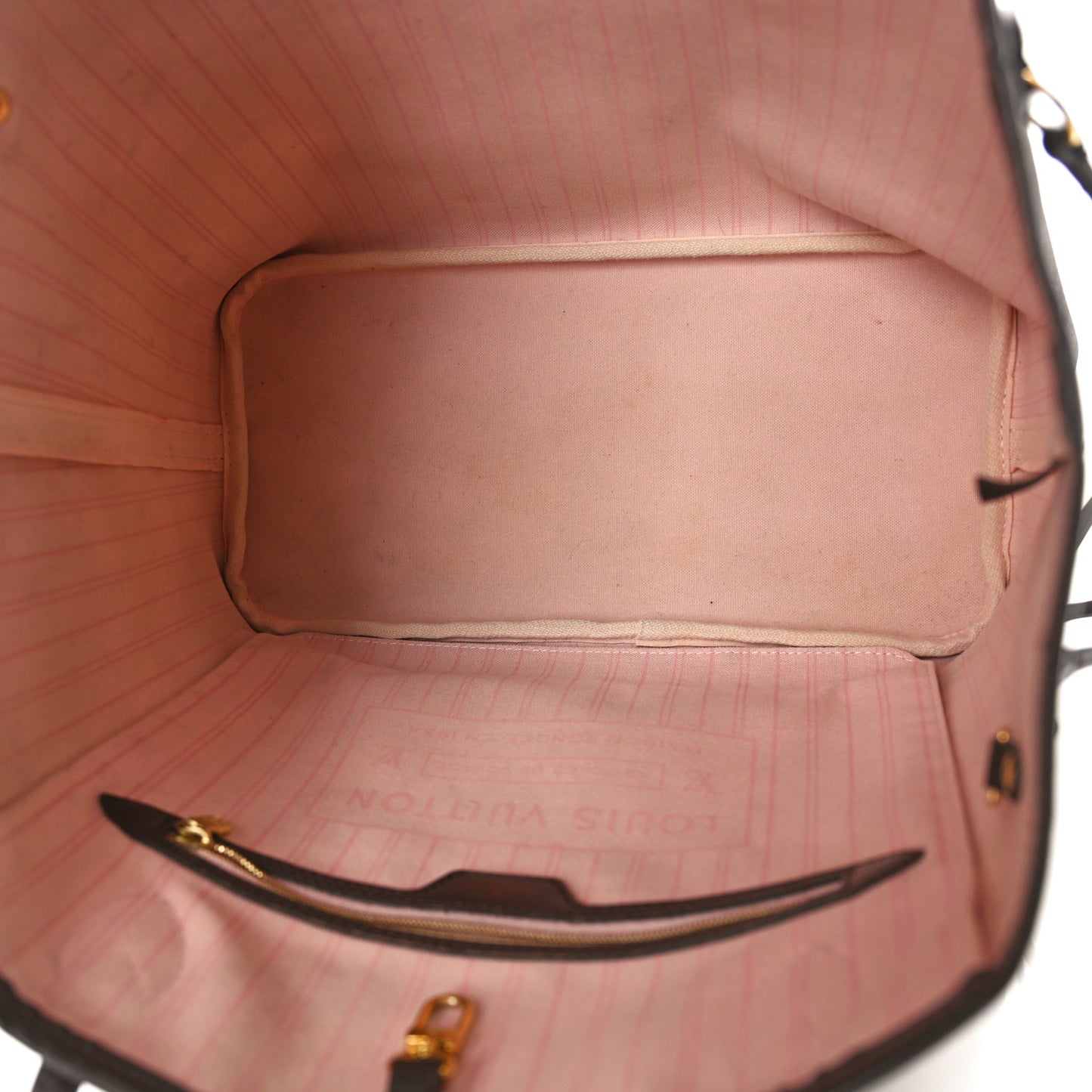 Damier Ebene Neo Neverfull MM Rose Ballerine