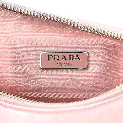 Prada Re-Nylon Saffiano Mini Re-Edition 2005 Bag Alabastro 5 of 11