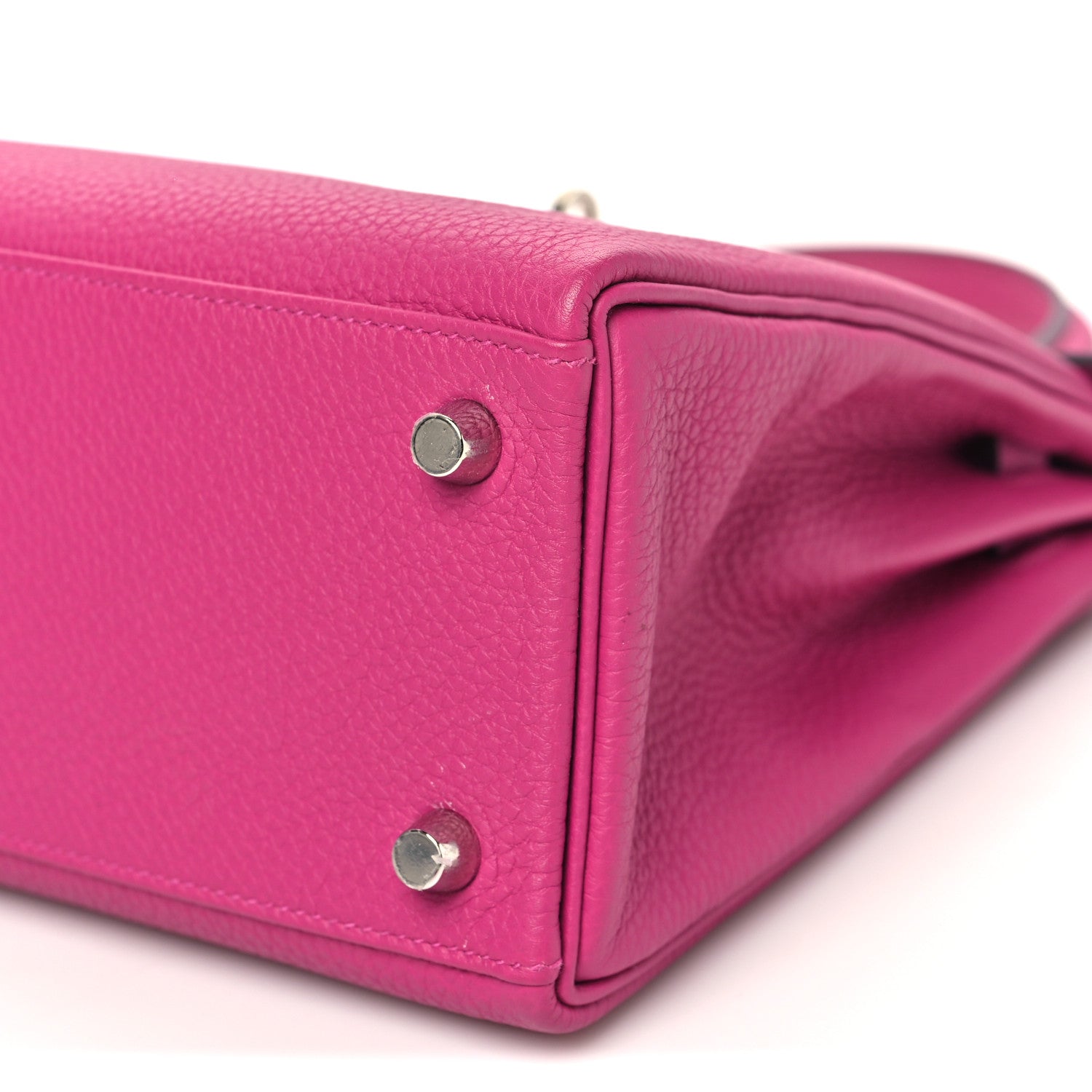 Hermes Togo Kelly Retourne 25 Rose Pourpre 10 of 10