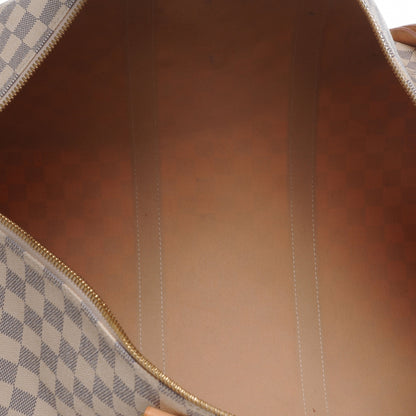 Louis Vuitton Damier Azur Keepall Bandouliere 55 6 of 7