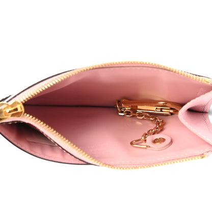Louis Vuitton Patent Miroir Venice Card Holder Rose Ballerine 5 of 7